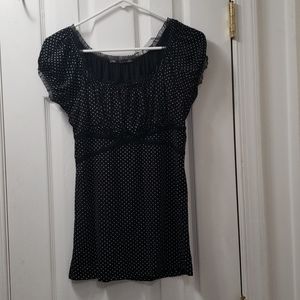 Black and white top